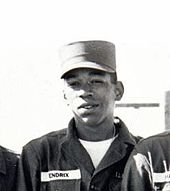 Hendrix in uniform 