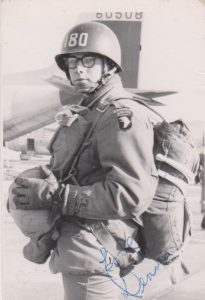 Dennis Coffey as a paratrooper
